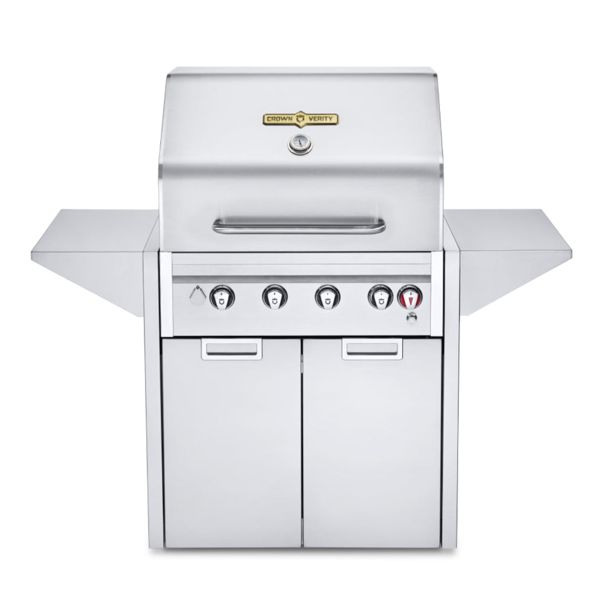 Crown Verity IE30MNG 30" Estate BBQ Cart Grill - Natural Gas - CVIE30MNG