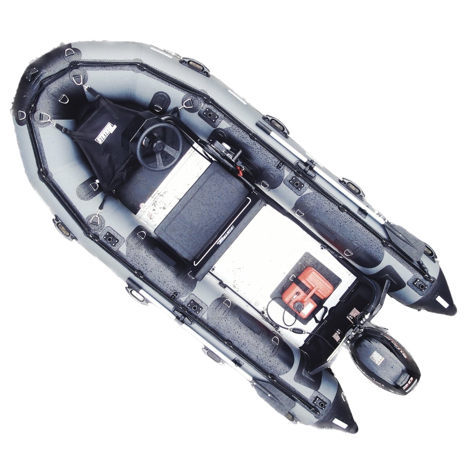 Stryker Boats 12’ 5” Inflatable Boat – Blacked Out - PRO 380-BO