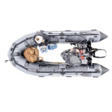 Stryker Boats 12' 5" Inflatable Boat Storm Grey - PRO 380-SG