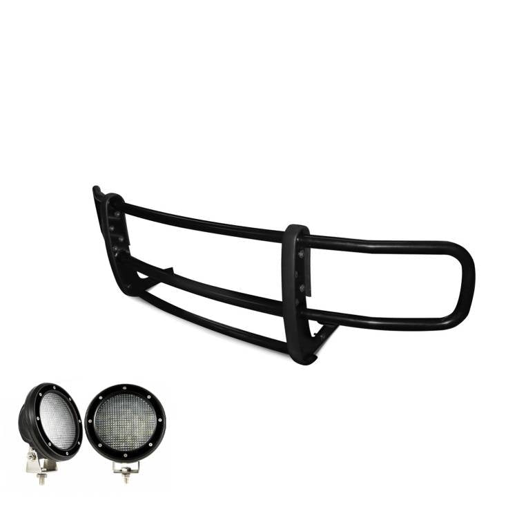 Black Horse 17D501MA-PLFB Spartan Grille Guard Kit - BLK17D501MAFB