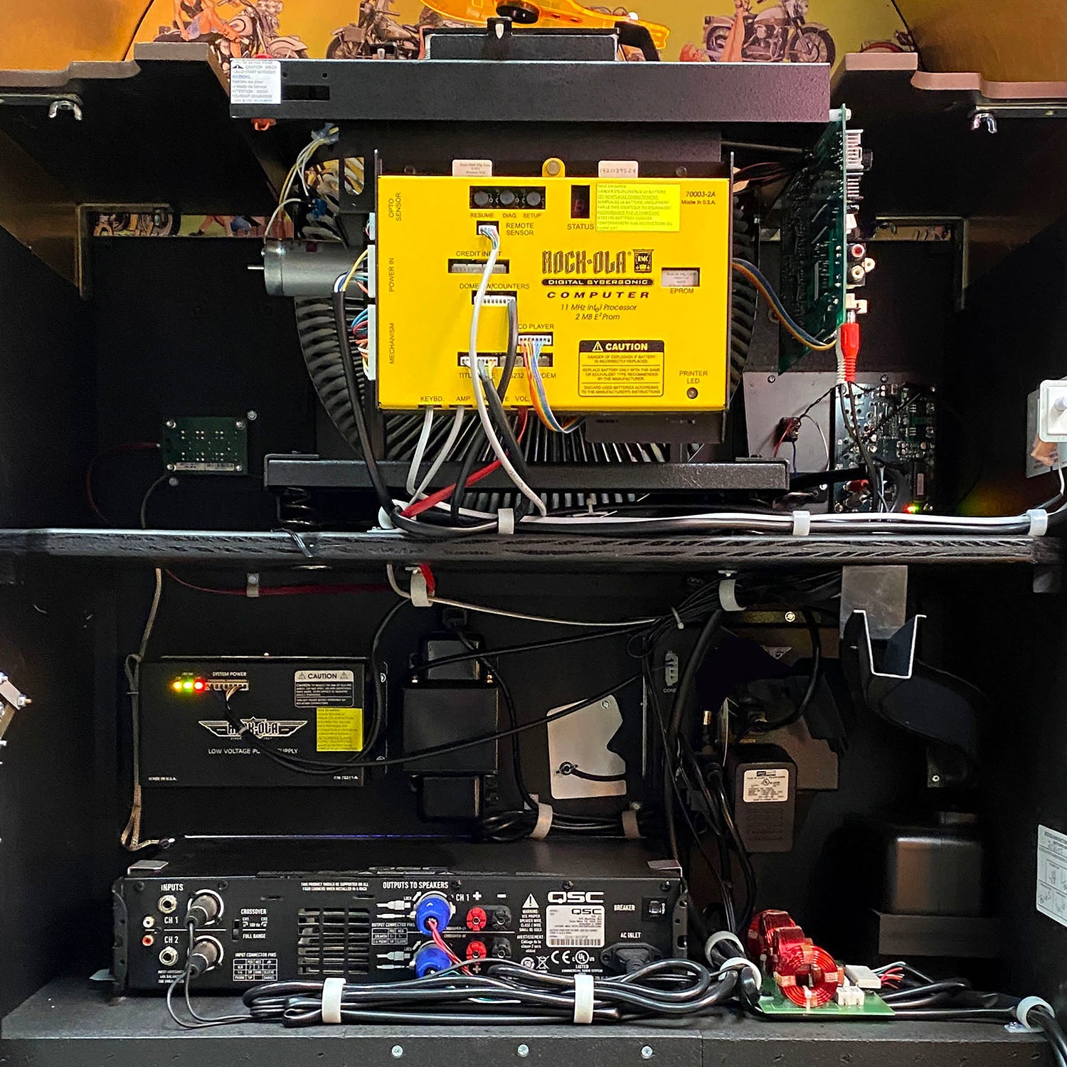 Rock-Ola Bubbler American Beauties CD Jukebox - CD6E-HD2