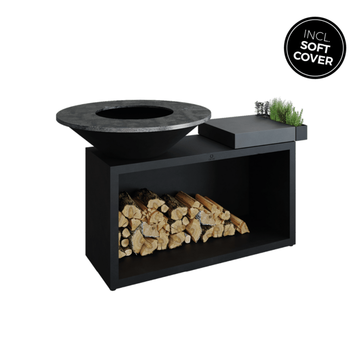 OFYR Island Black 100 Ceramic Dark Grey - OIB-100-CD