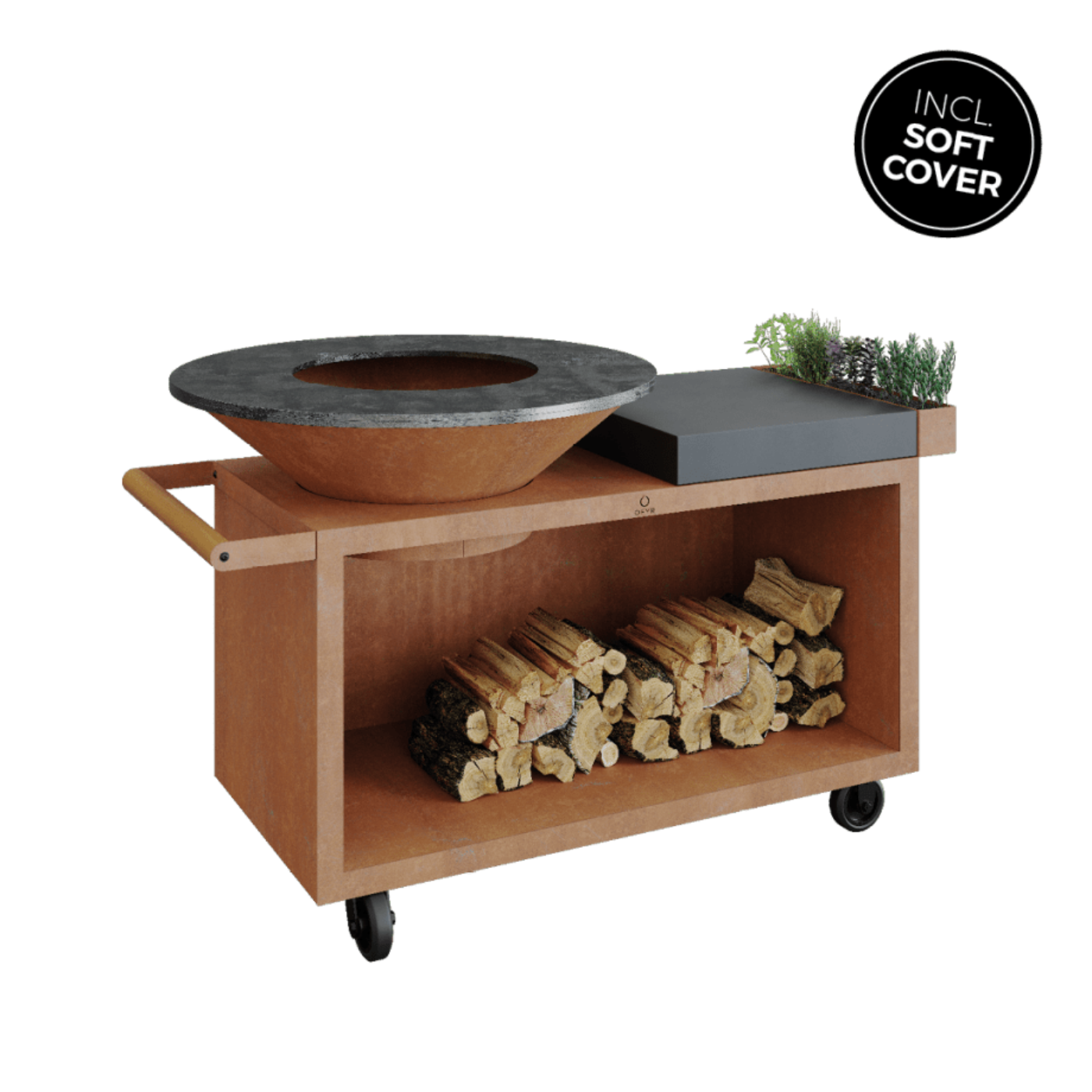 OFYR Island Corten 100 PRO Ceramic Dark Grey - OI-100-PRO-CD