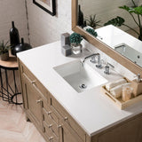 James Martin Vanities Chicago Collection 48 in. Single Vanity in Whitewashed Walnut with Countertop Options - 305-V48-WWW-3AF