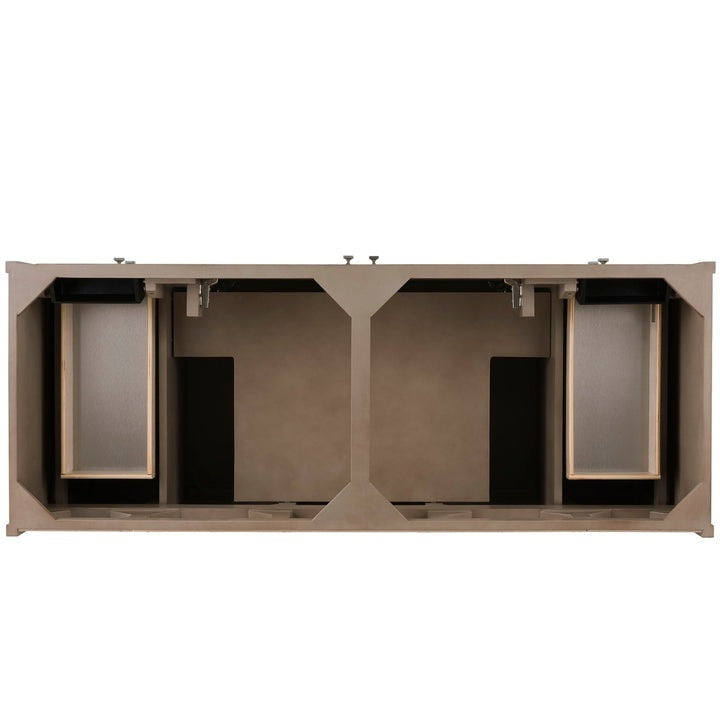 James Martin Vanities Chicago Collection 60 in. Single Vanity in Whitewashed Walnut, Cabinet Only - 305-V60D-WWW