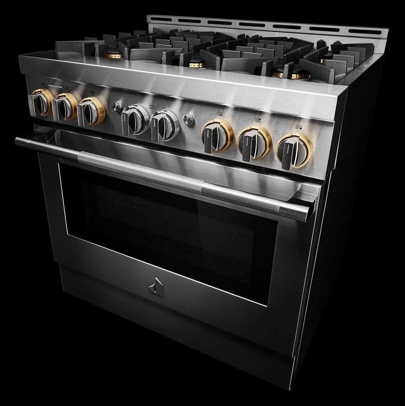 JennAir – RISE 5.1 Cu. Ft. Self-Cleaning Freestanding Gas Convection Range – Stainless steel - gas43l