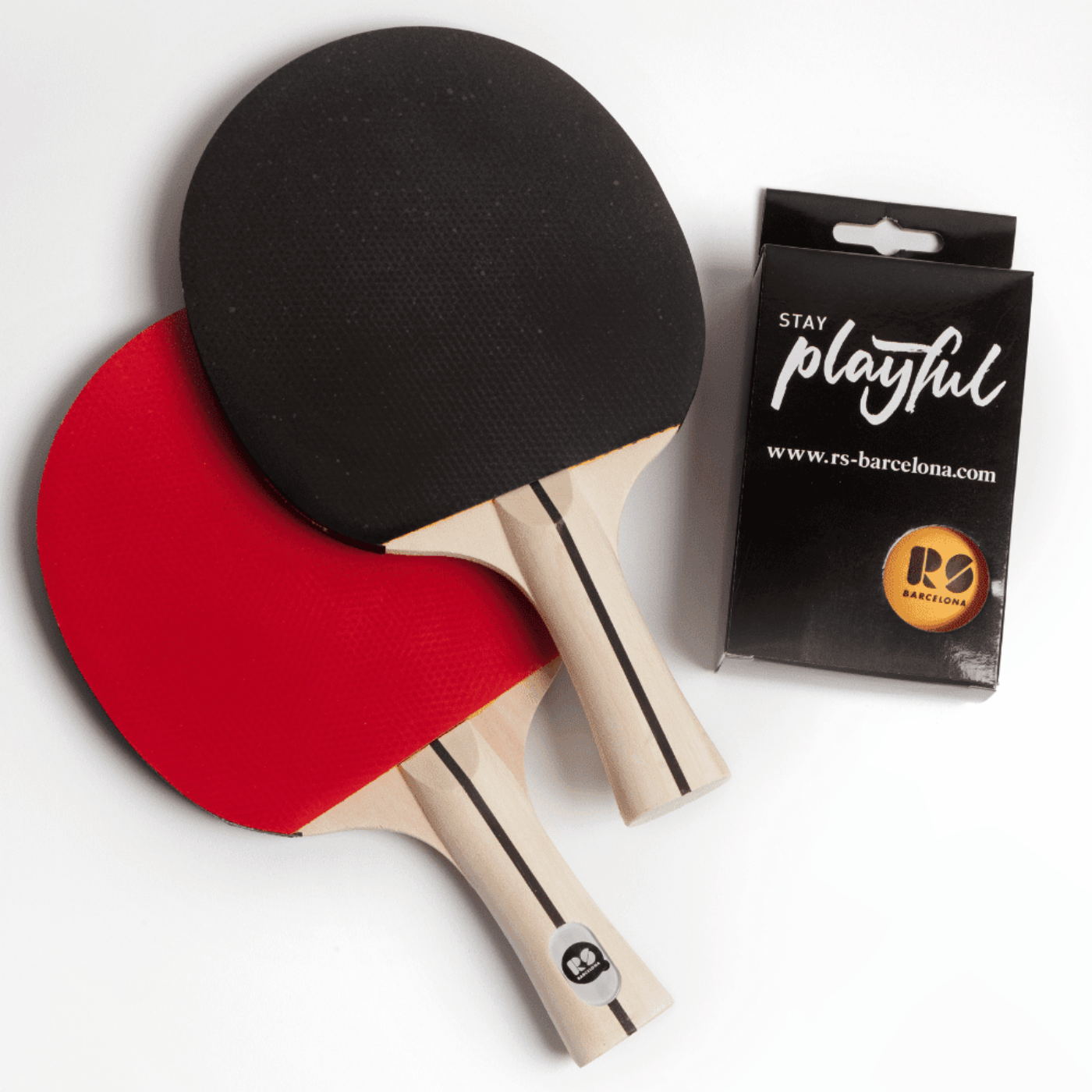 Rs Barcelona - You and Me Oak Indoor Modern Ping Pong Table