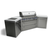 Mont Alpi 6-Burner Island With 45-Degree Corners - MAi805-45