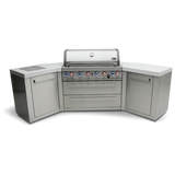 Mont Alpi 6-Burner Island With 45-Degree Corners - MAi805-45