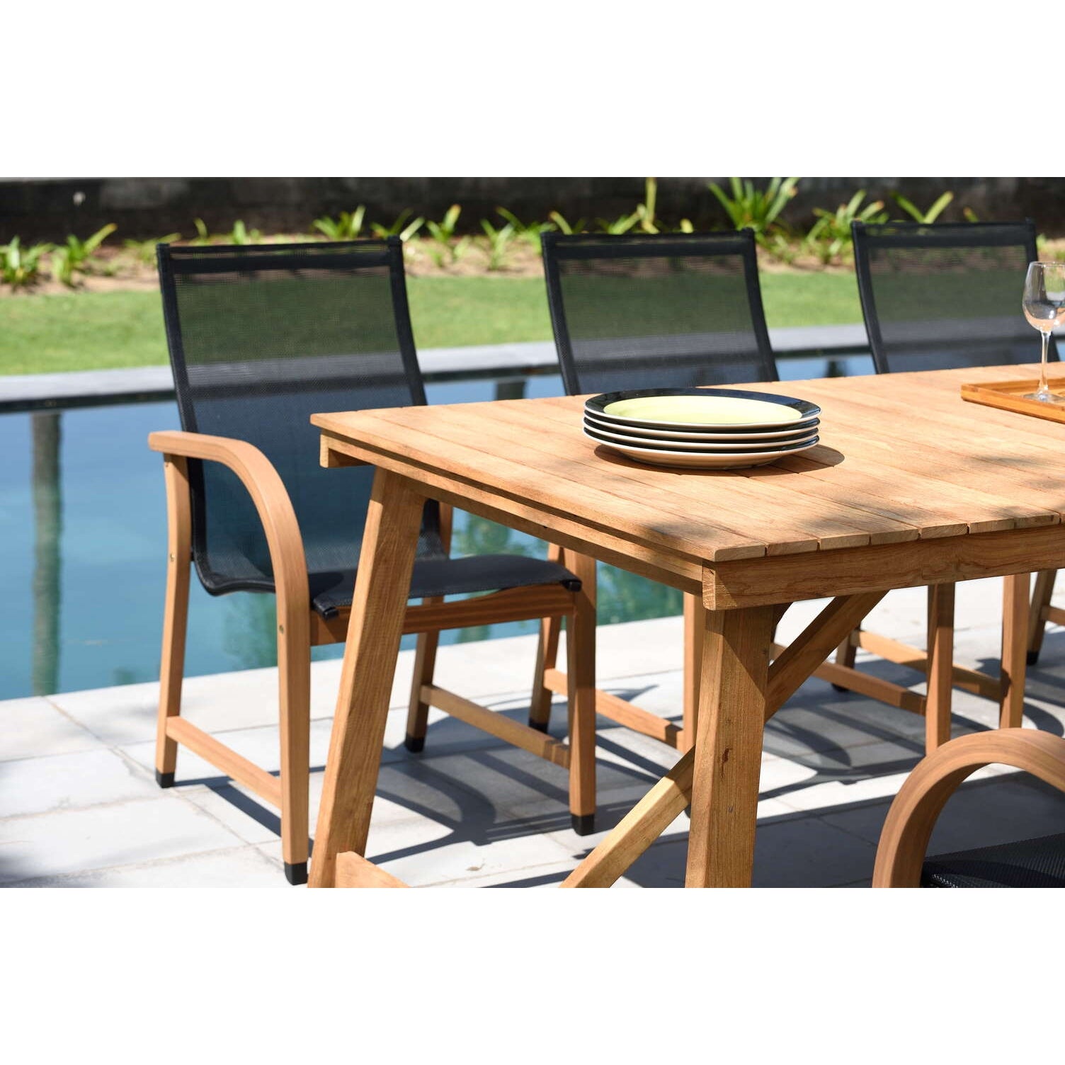 Midtown Concept Klarion Rectangular Outdoor Dining Table - SC KLARION_RECT