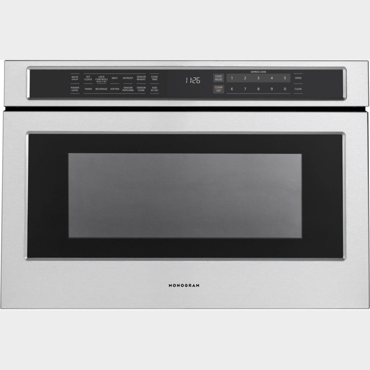 Monogram 1.2 Cu. Ft. Drawer Microwave – Stainless steel - eo56