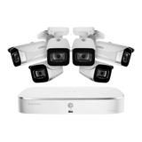 Lorex 6 Camera 8 Channel 4K 2TB 8MP IP Security Surveillance System New N4K2-86WB