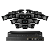 Lorex 32-Channel NVR System with Sixteen 4K 8MP IP Cameras Security Surveillance System New NC4K8-3216BB