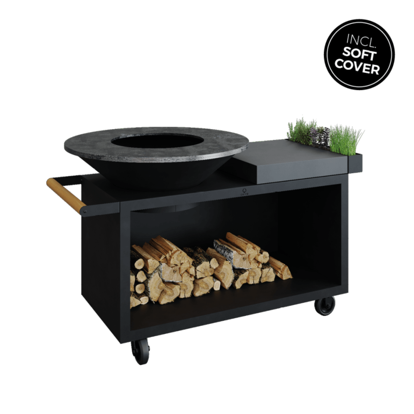 OFYR Island Black 100 PRO Ceramic Dark Grey - OIB-100-PRO-CD