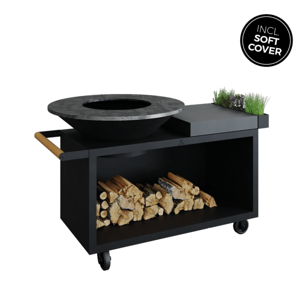 OFYR Island Black 100 PRO Ceramic Dark Grey - OIB-100-PRO-CD