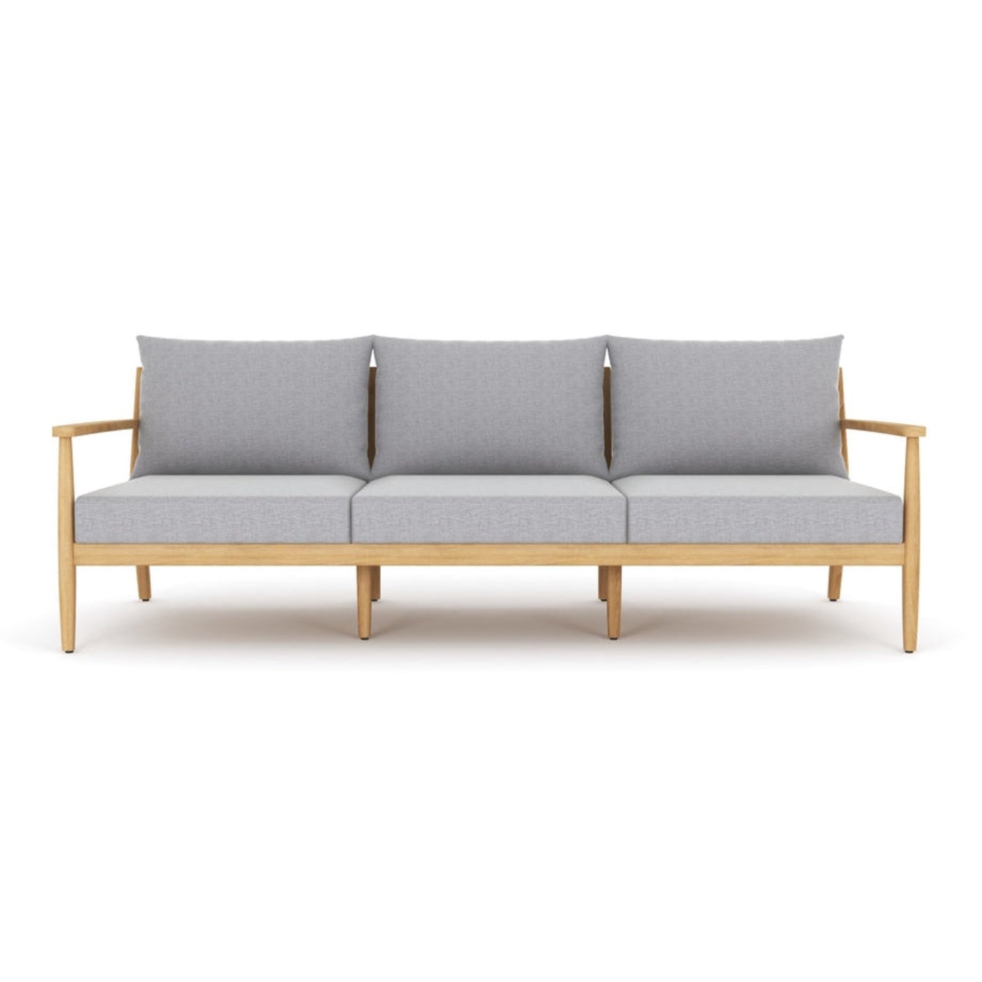 Royal Teak Collection Palma Sofa / 3-Seater Sofa with Granite Cushions - PAL3S-G