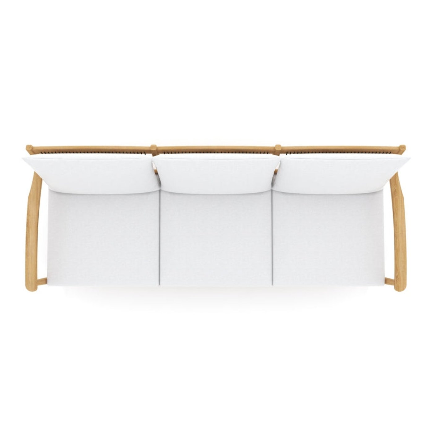 Royal Teak Collection Palma Sofa / 3-Seater Sofa with Granite Cushions - PAL3S-G