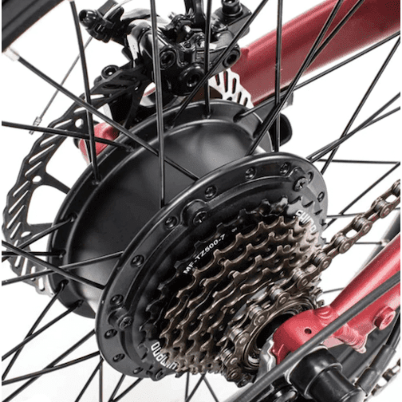 Qualisports VOLADOR 20" 350W 36V 7 Speed Compact Folding Electric Bike