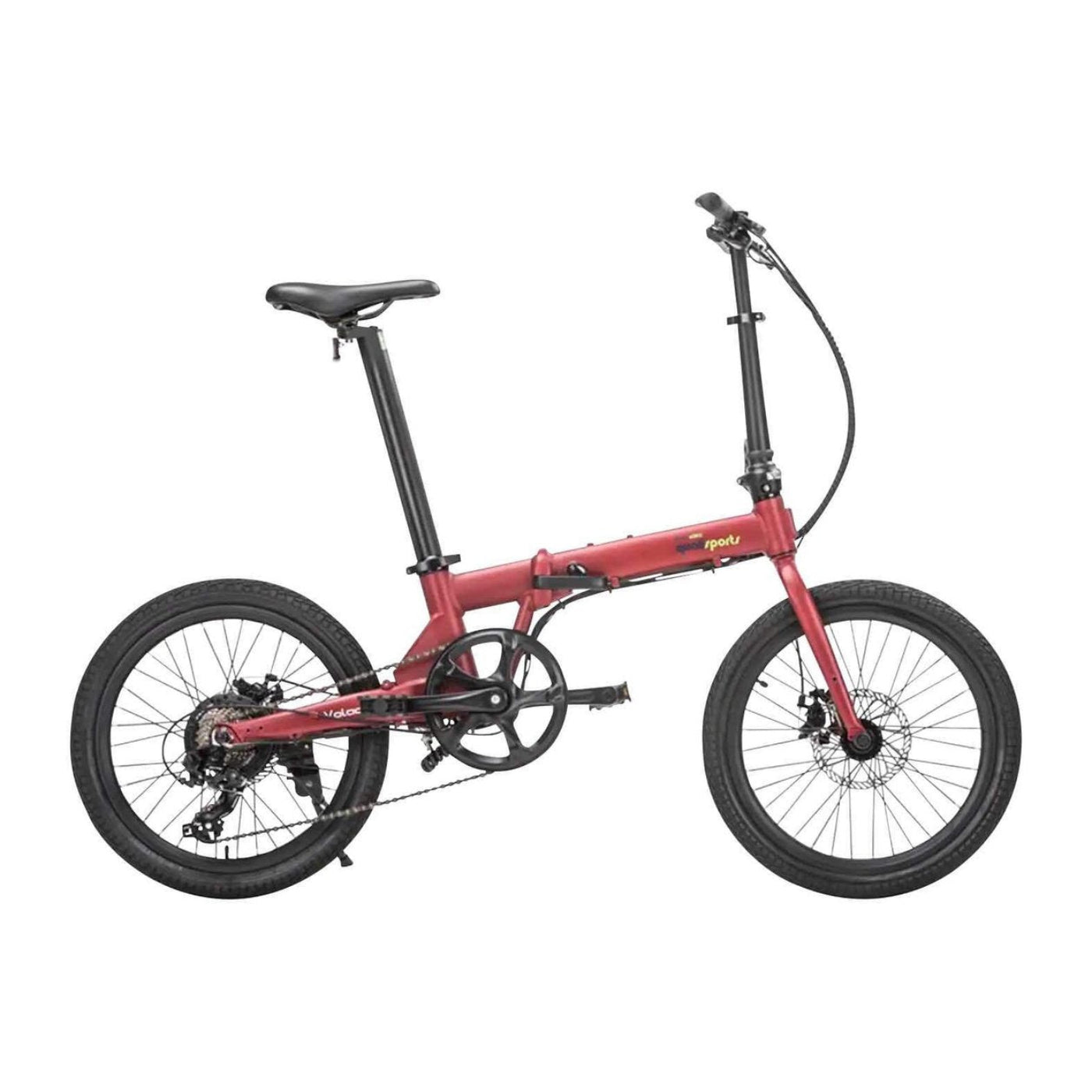 Qualisports VOLADOR 20" 350W 36V 7 Speed Compact Folding Electric Bike