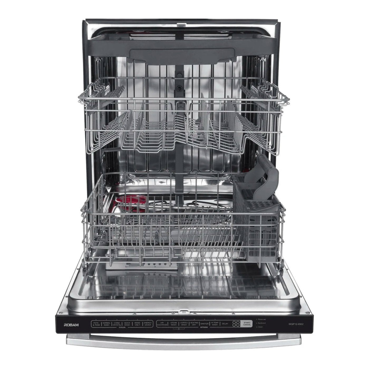 ROBAM 24-Inch Quiet Dishwasher in Stainless Steel - W652
