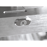 SABA SBB-24-60GSS - 24" Depth 60' Two Glass Door Commercial Back Bar Cooler Stainless Steel - SBB-24-60GSS