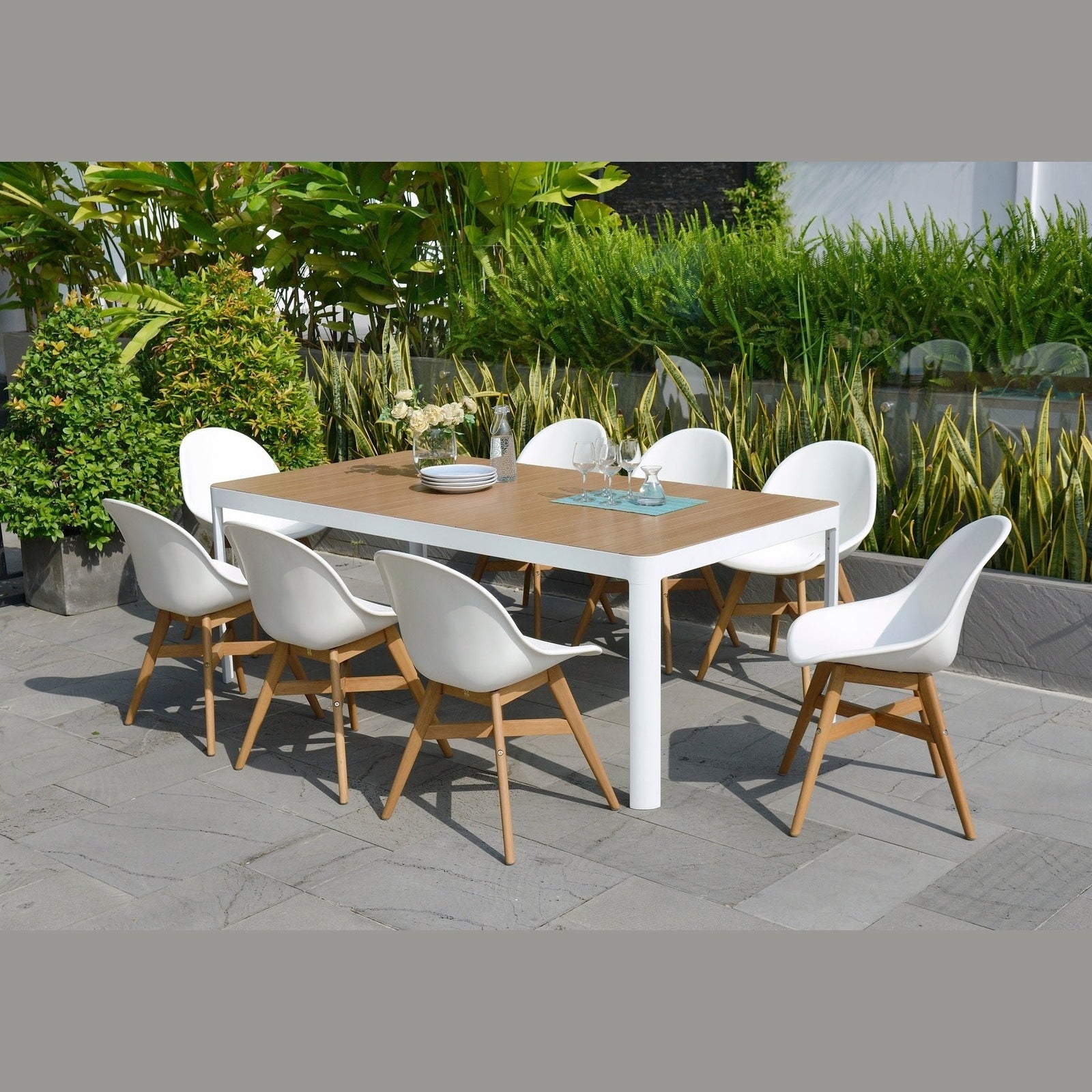 Midtown Concept Portals Rectangular Outdoor Dining Table - SC PORTALS_RECTABLE