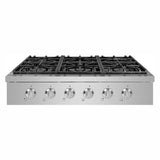 NXR 36" Propane Gas Cooktop & Under Cabinet Hood Bundle, Stainless Steel - SCT3611LPEHBD