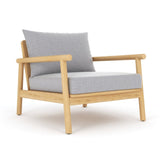 Royal Teak Collection Seville Club Chair with Granite Cushions - SEVCC-G