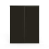 Doors22 60x80 Glass Sliding Closet Door Smoked Clear 2 panels - CLB60x80smokedclear