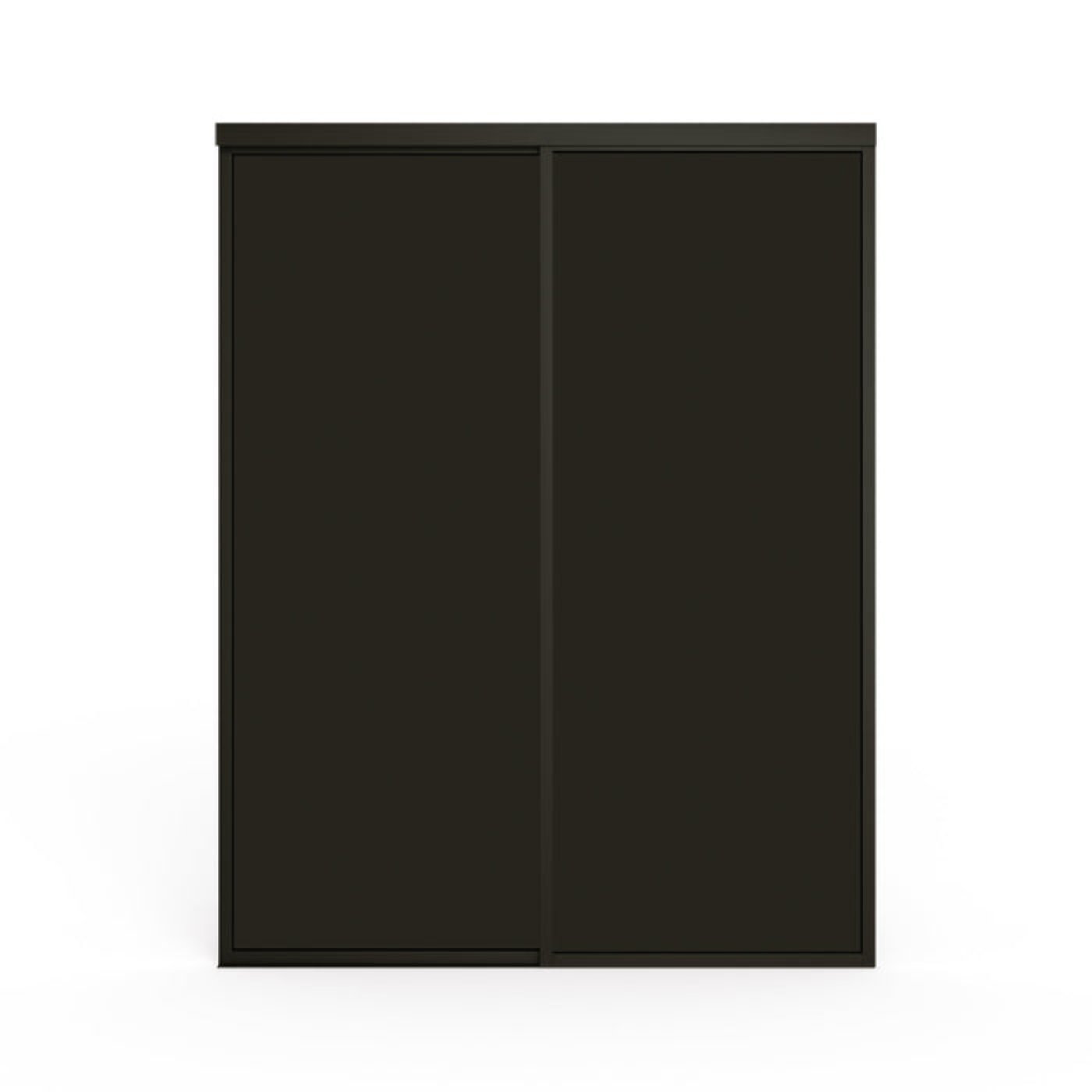 Doors22 144x80 Glass Sliding Room Divider Smoked Clear 4 panels - RDB144x80smokedclear