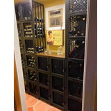 Vintage View Case &amp; Crate Locker 3 Kit (freestanding wine bottle storage with secure backs)