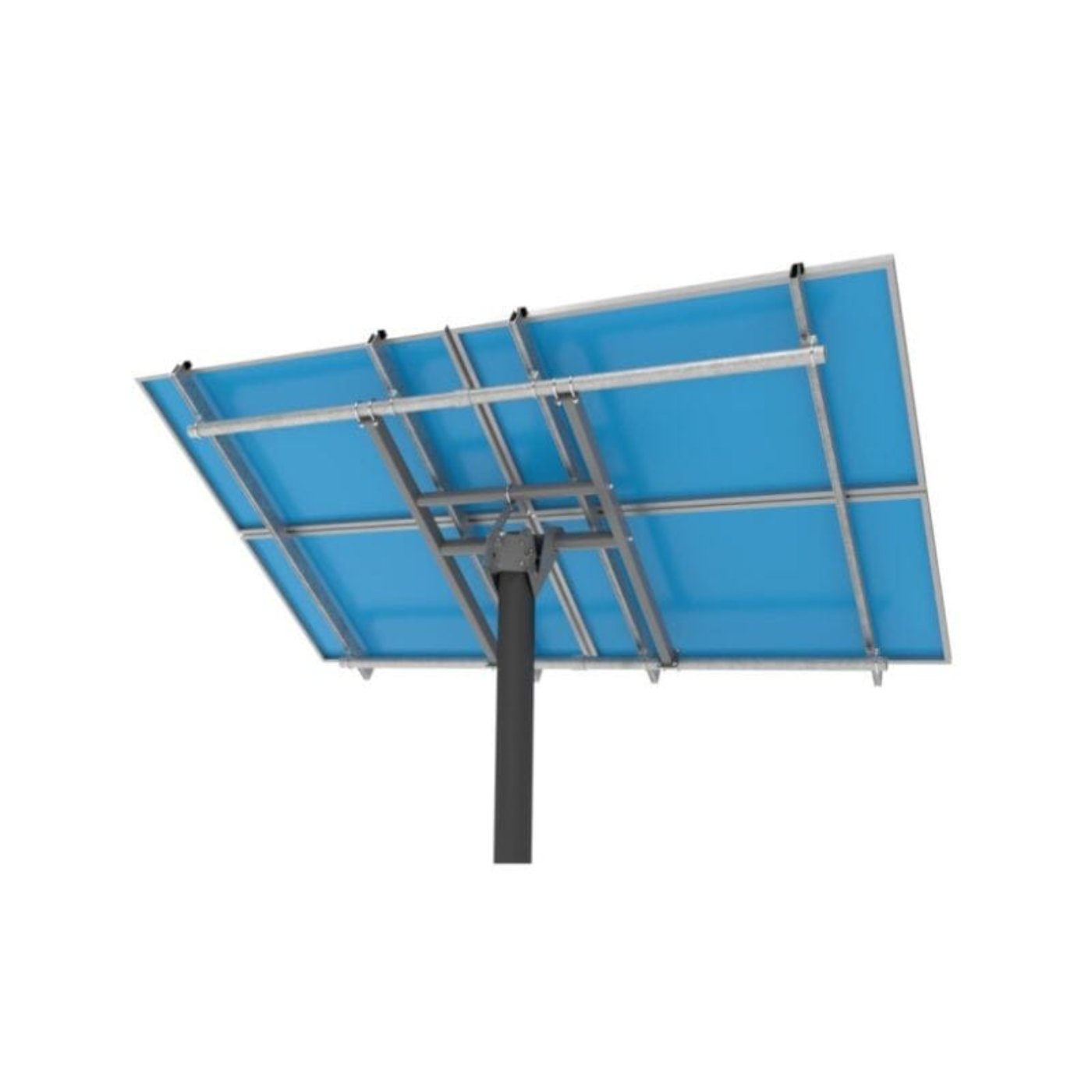 Tamarack Solar Four Module High Wind and Snow Top of Pole Mount - TTP-A-4HW