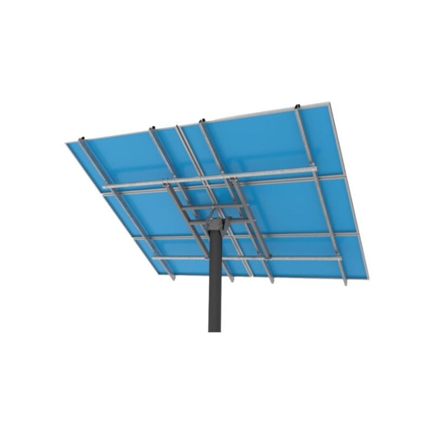 Tamarack Solar Six module High Wind and Snow Top of Pole Mount - TTP-A-6-HW