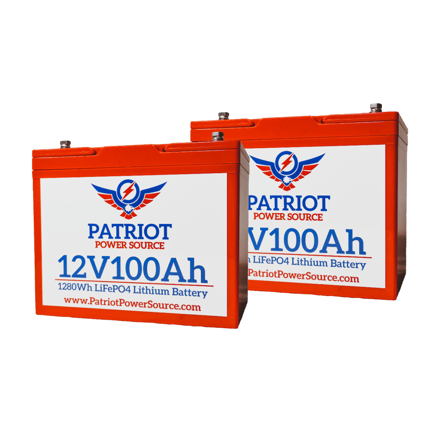 PATRIOT POWER 12V 200Ah/24V 100Ah BATTERY BUNDLE KIT for MARINE/RV