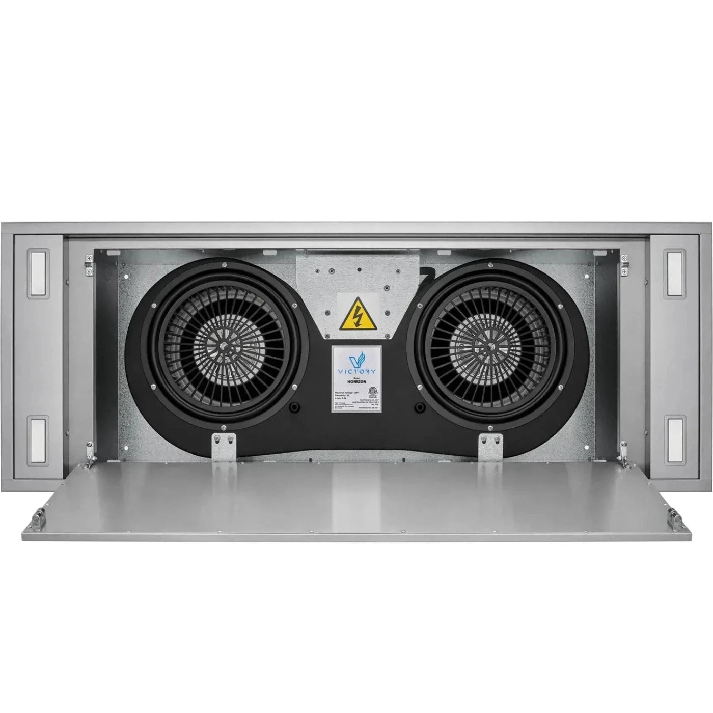 Victory Range 42 Inch 900 CFM Flush Ceiling Mount Range Hood in Stainless Steel - Horizon