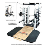 York Barbell STS Double Half Rack 54014