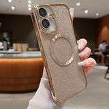 Shiny Glitter Electroplated Magnetic IPhone Case