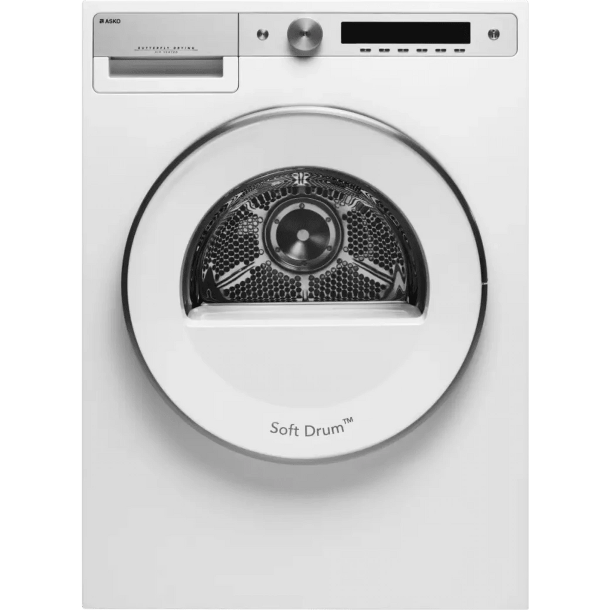 Asko 24" Vented Dryer, Style, White - T611VUW