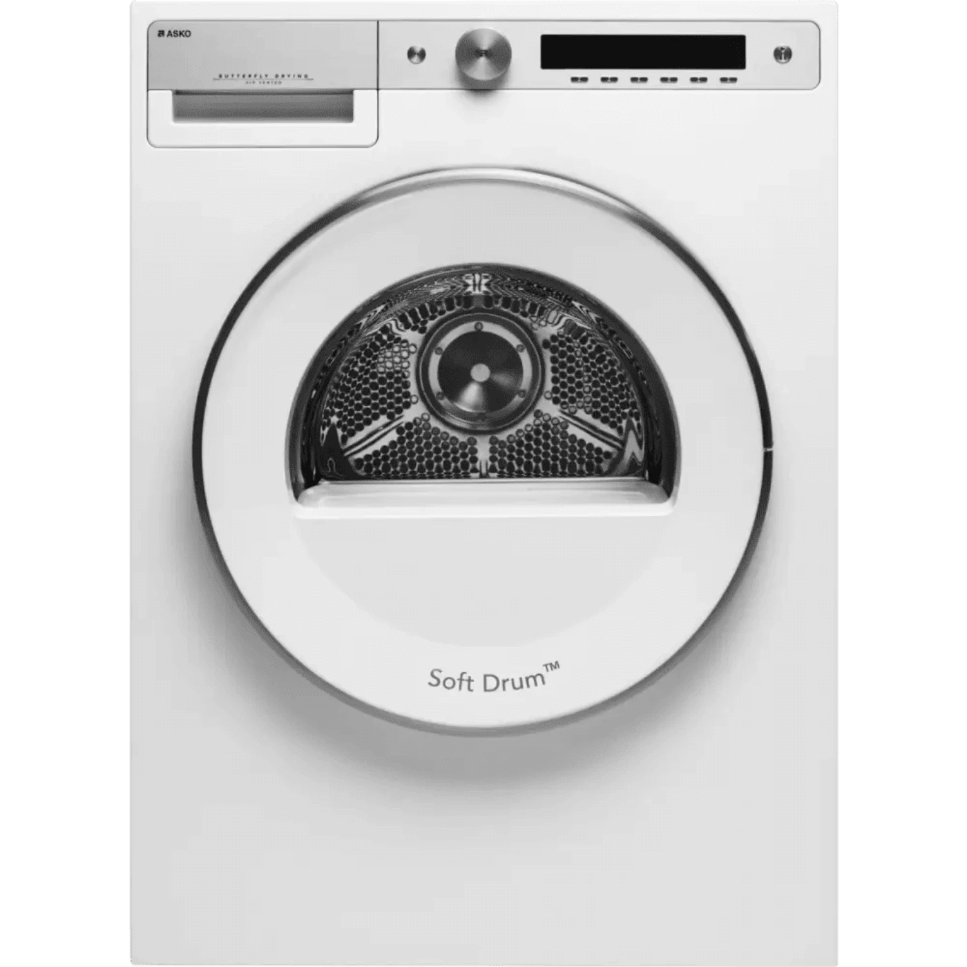 Asko 24" Vented Dryer, Style, White - T611VUW