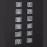 Athena WS141 Steam Shower - WS-141L Black