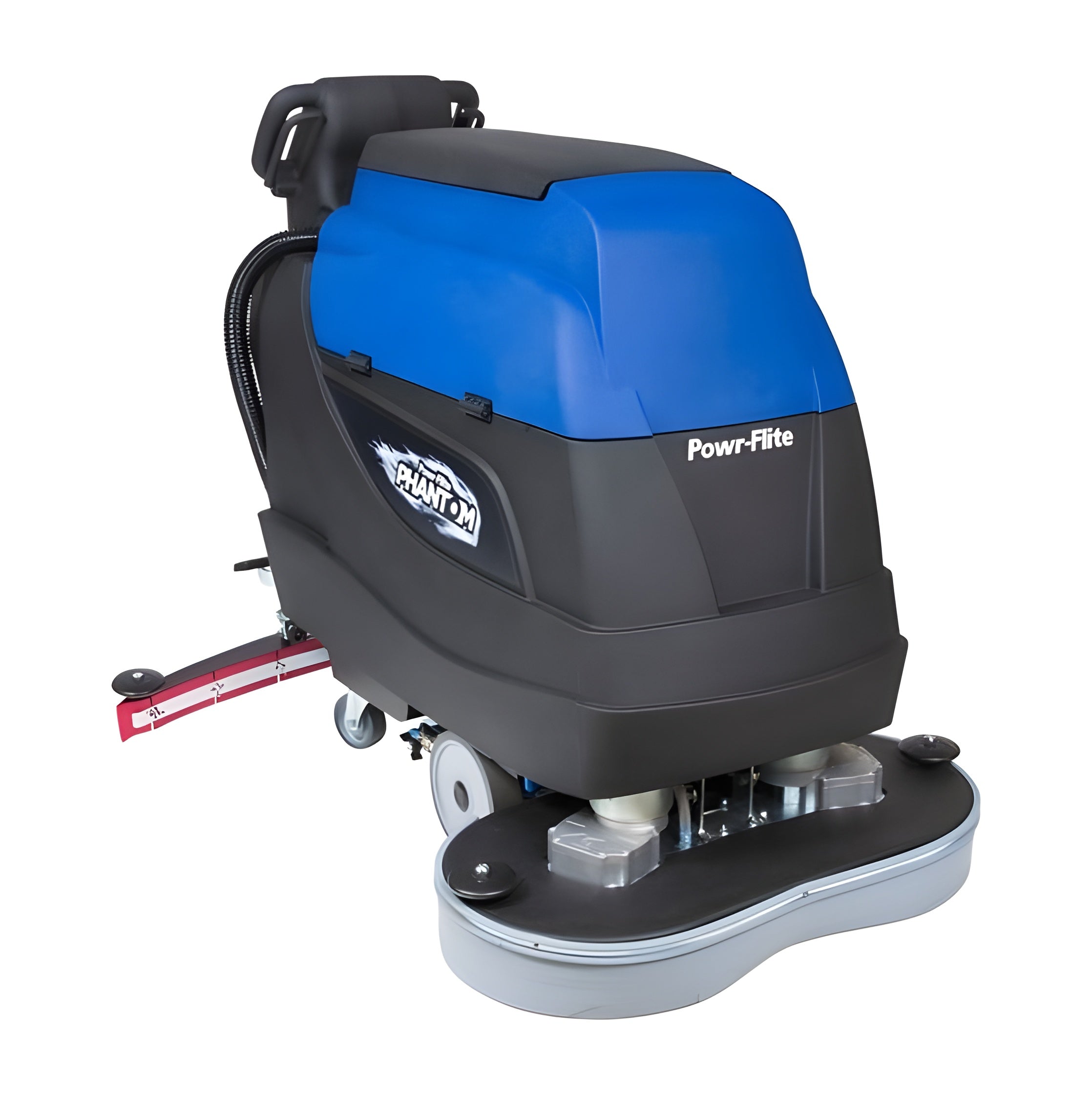 Powr-Flite Phantom, Floor Scrubber, 20", 16 Gallon, Battery, Self Propel, Disk - POW-PFS20