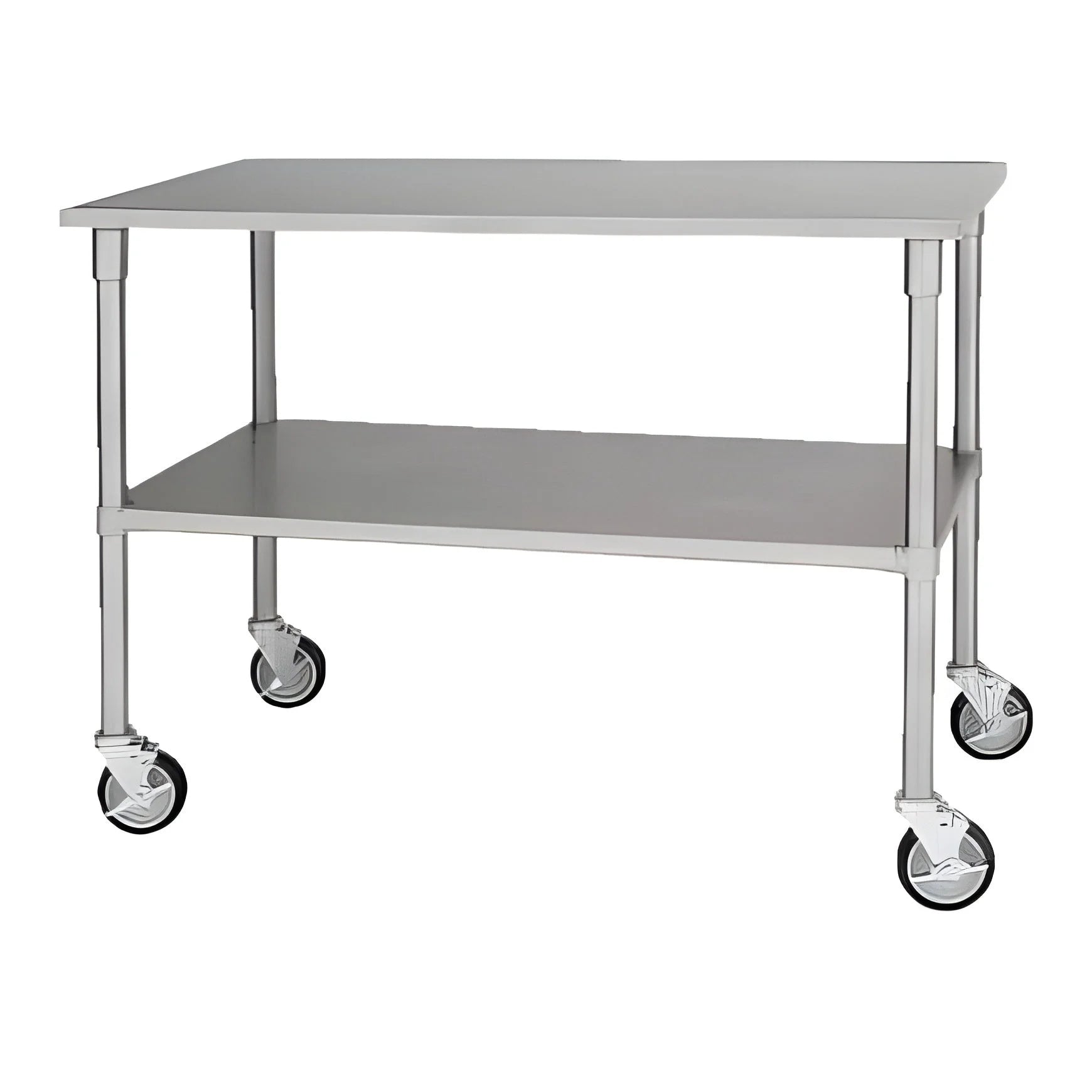 Avante Stainless Steel Veterinary Mobile Gurney And Supply Transport Table - 10902