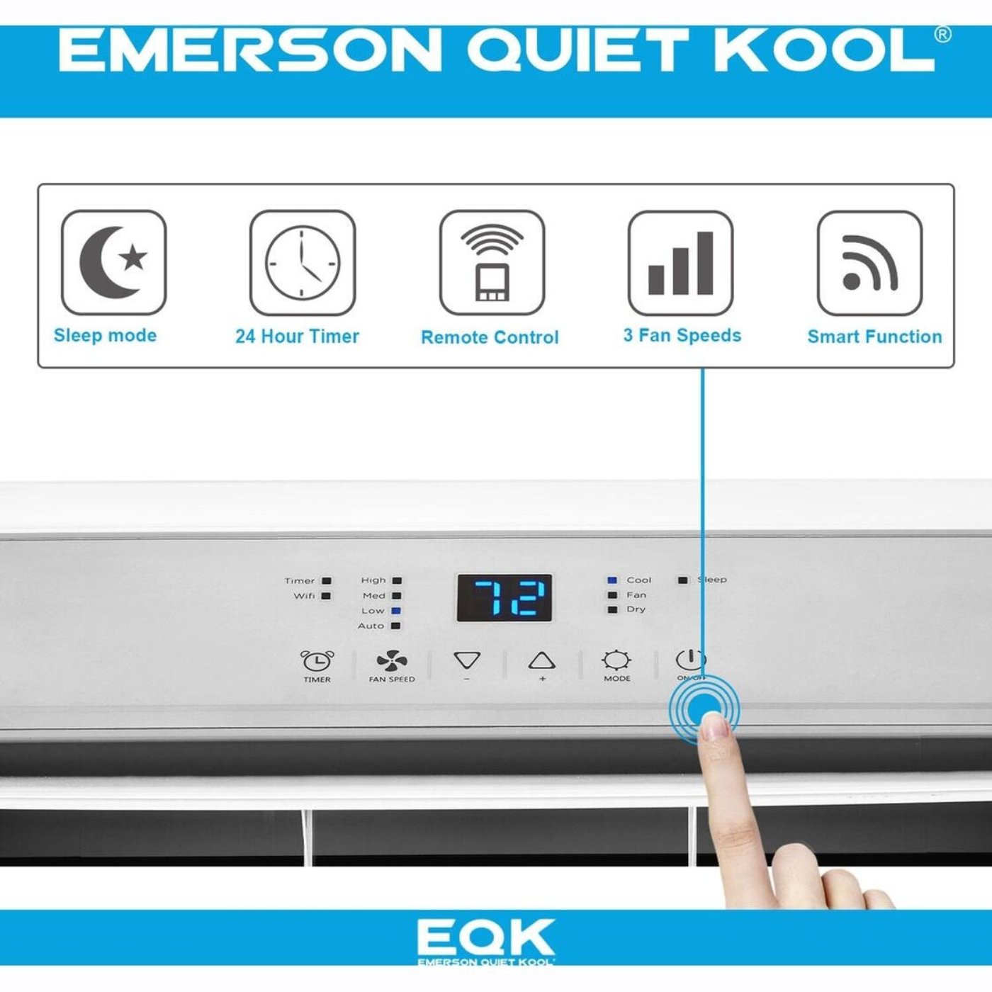 Emerson Quiet - Portable Air Conditioners | EAPC10RSC1