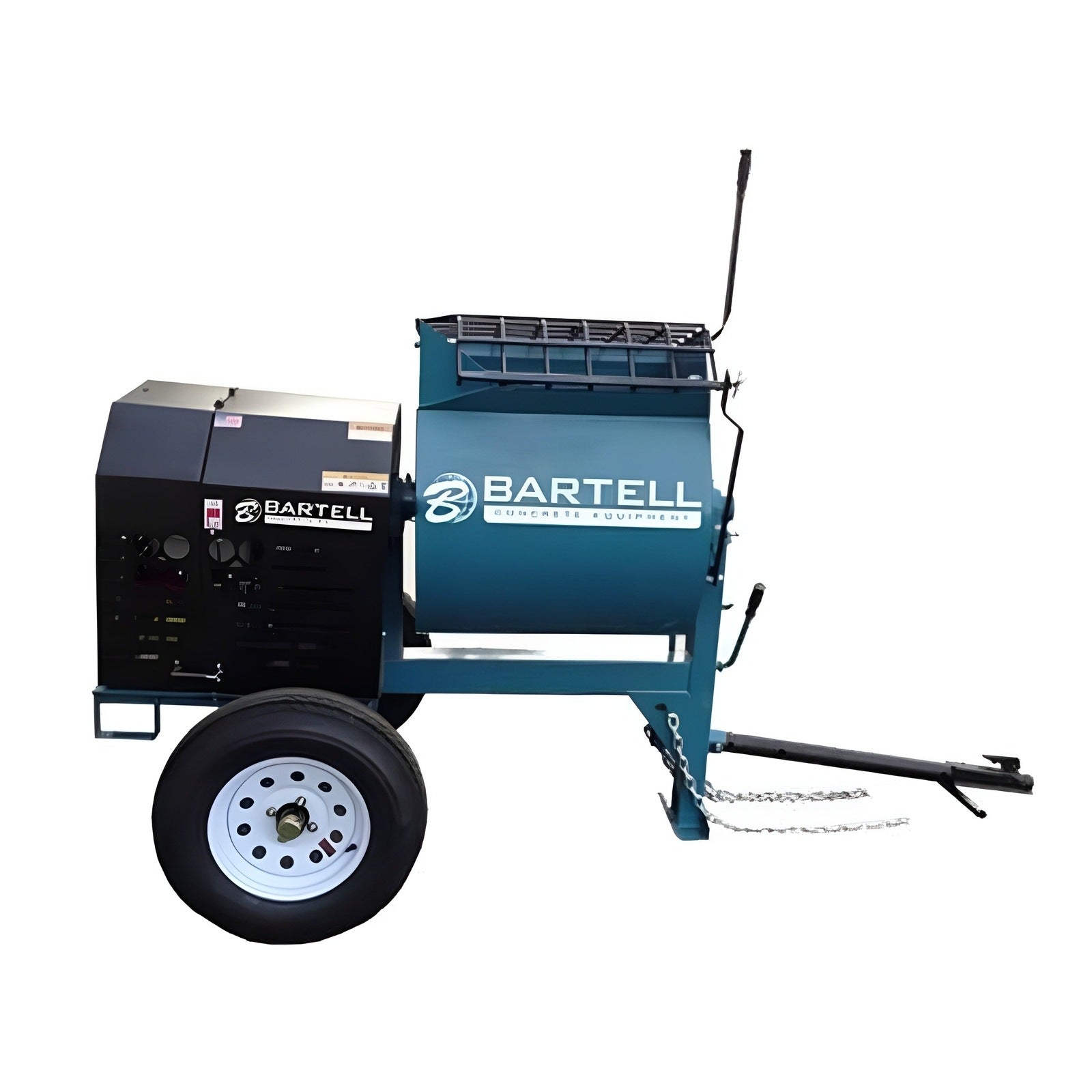 Bartell Global Morrison Mortar Mixer 8 Cu Ft Gx240 With Pintle Tow Bar - MM8SH240
