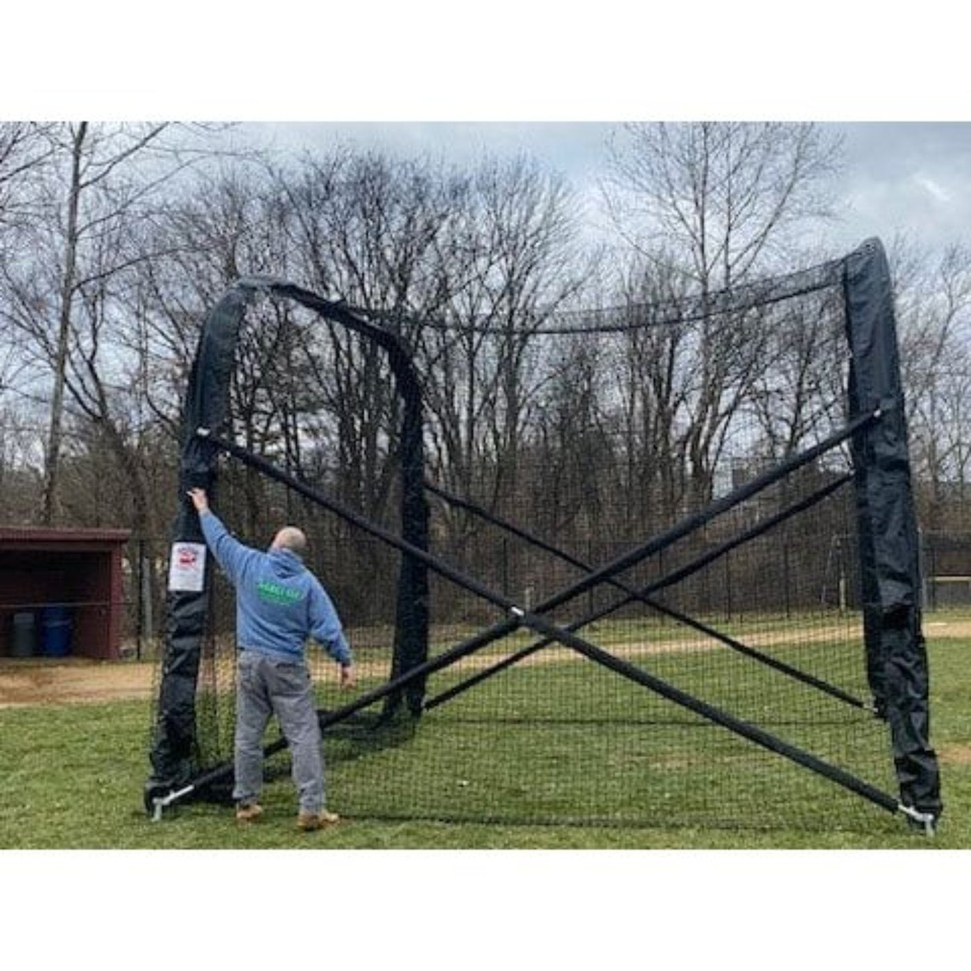 BATCO Home Plate Collapsible Batting Hitting Turtle