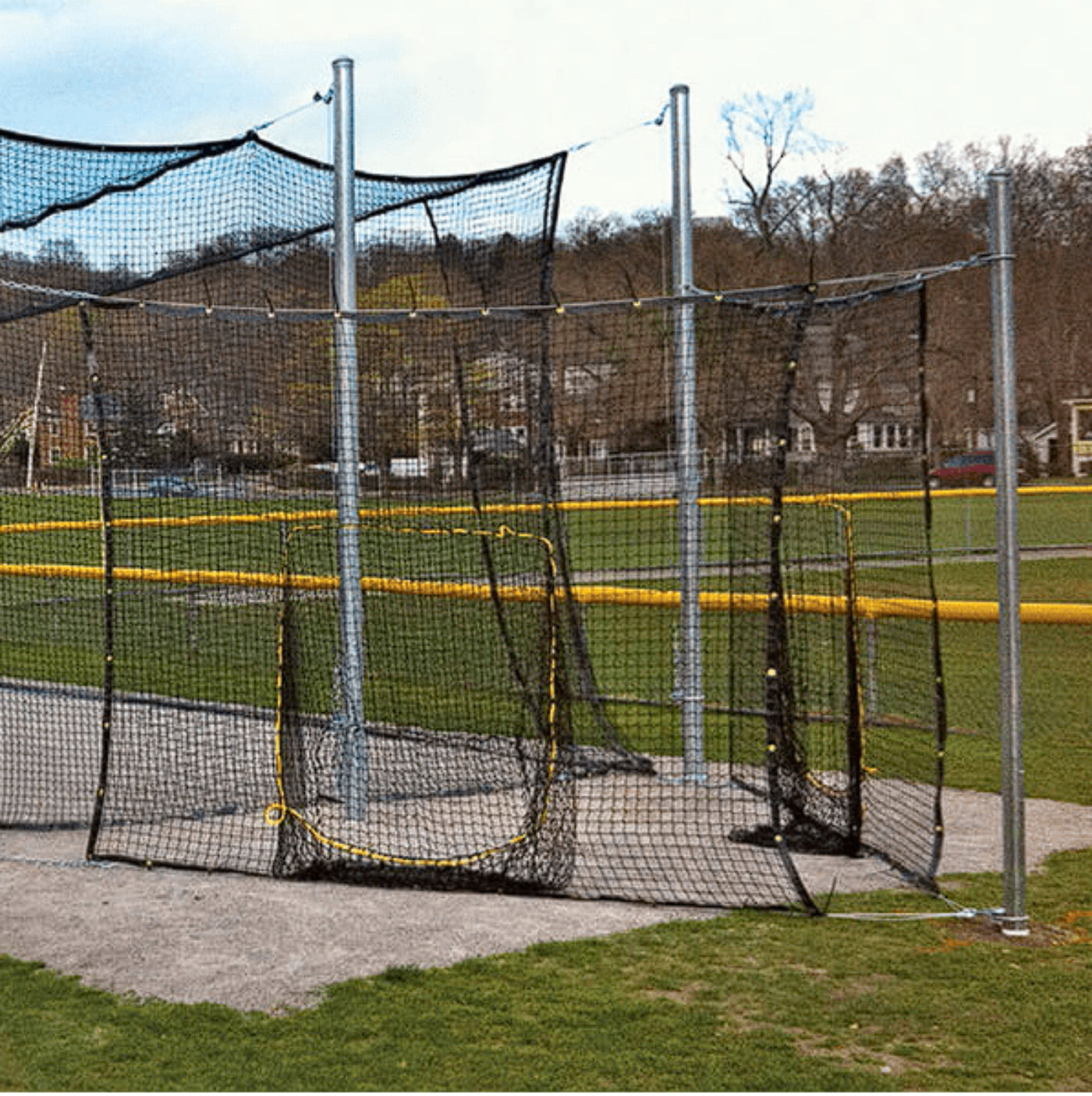 Beacon Athletics Modular Cage Hitting Station Net Attachments