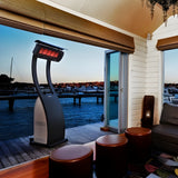 Bromic Tungsten Smart-Heat Portable Gas Heater With Wheels