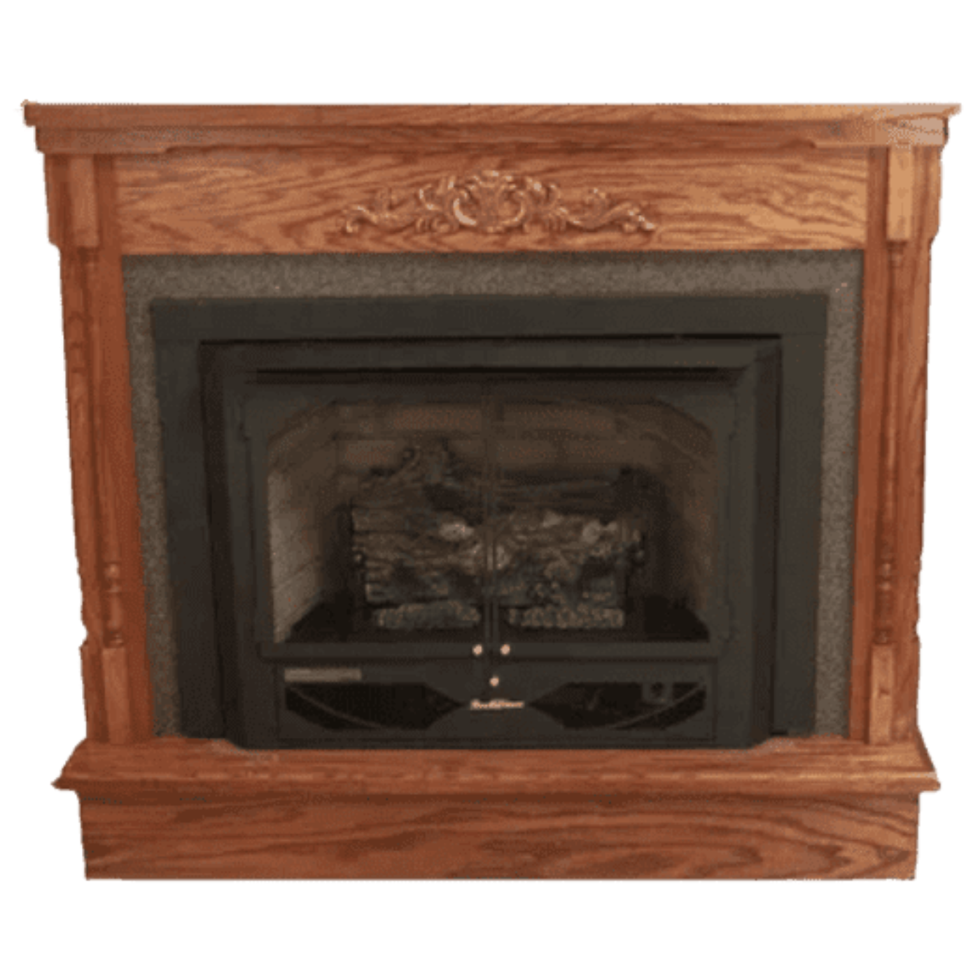 Buck Stove Model 384 33,000 BTU's Vent Free Gas Stove New - NV-3844LP-DOORS
