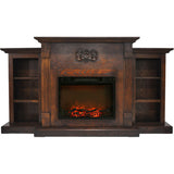 Cambridge Electric Mantel Fireplaces  - CAMBR7233 1WAL