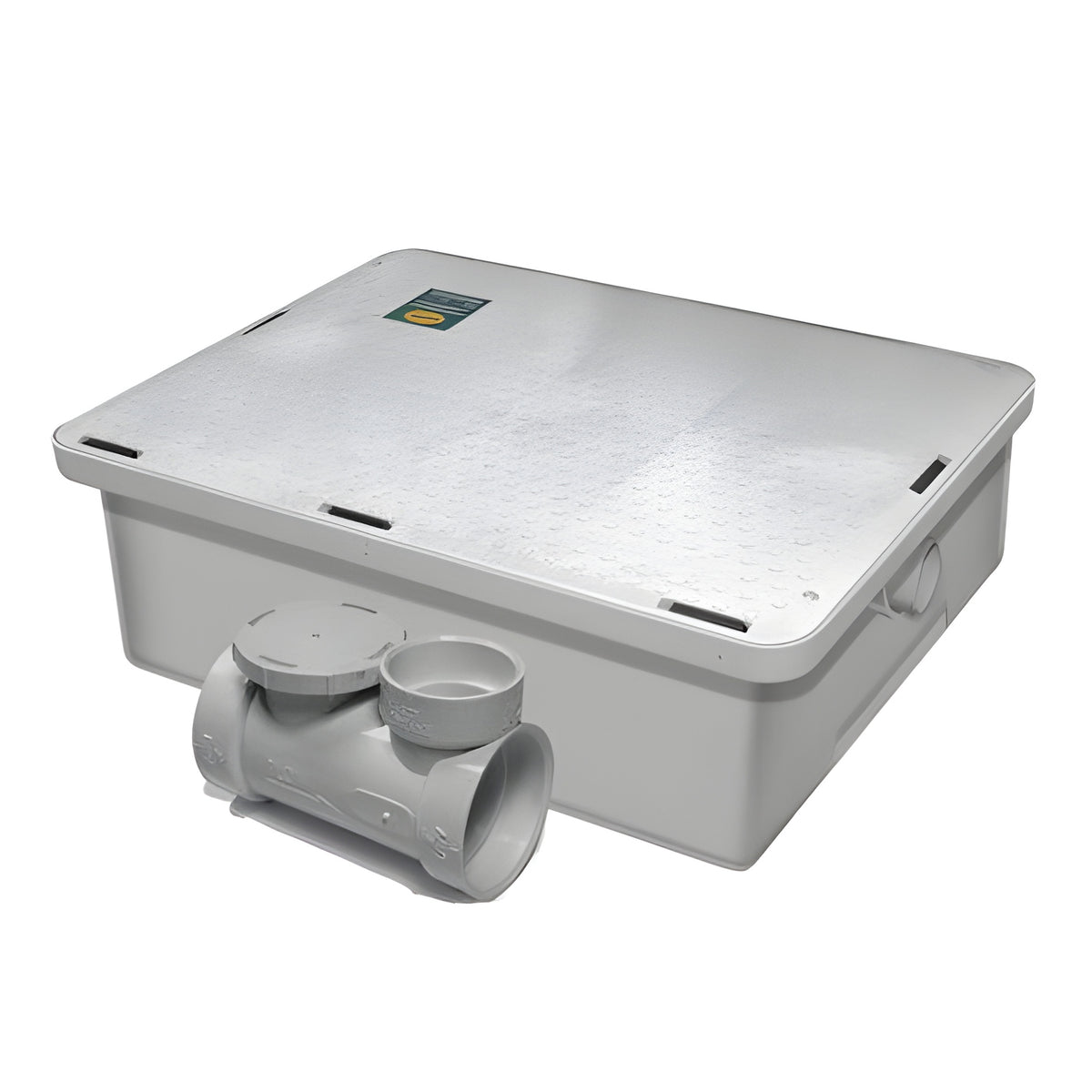 Canplas 25 GPM Low Profile Grease Interceptor - 50 lb. Capacity Min., 2" Connection - 3925A02LO